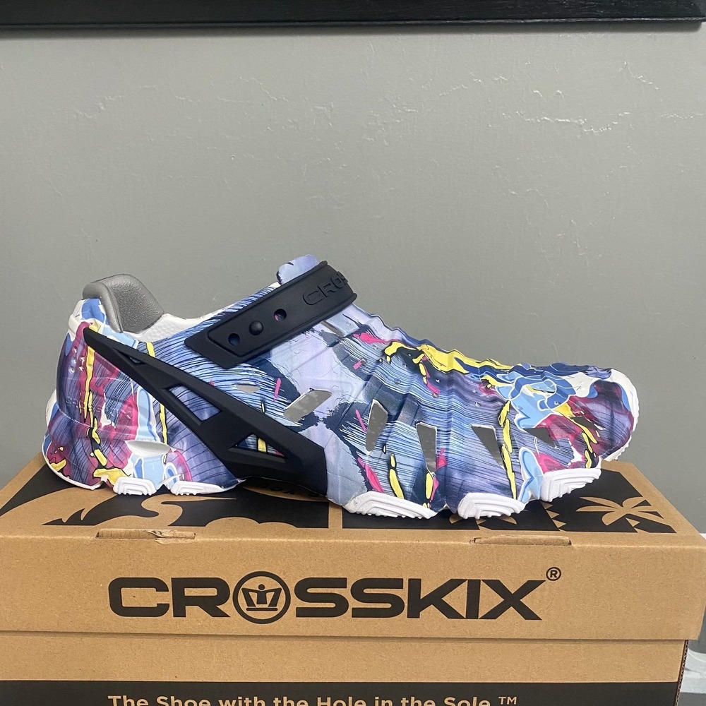 Crosskix 2.0 Hybrid Sneakers Mens 13 Graffiti B Multi Color Water Shoes US13